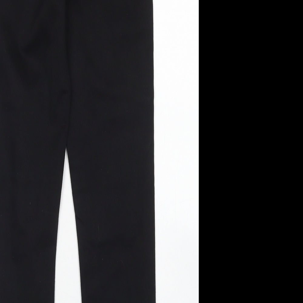 Womens UK Size 8 Papaya Regular Fit Skinny Black Jeans