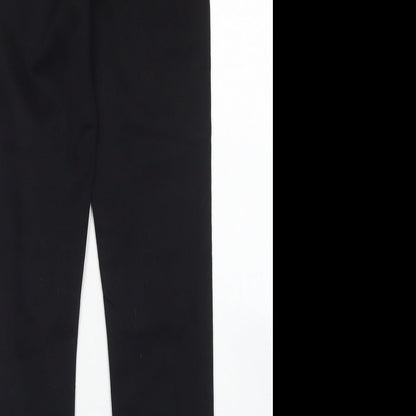 Womens UK Size 8 Papaya Regular Fit Skinny Black Jeans