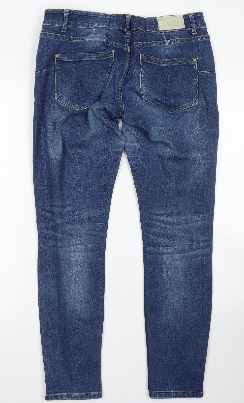 Womens UK Size 32 in Diverse Regular Fit Skinny Blue Jeans