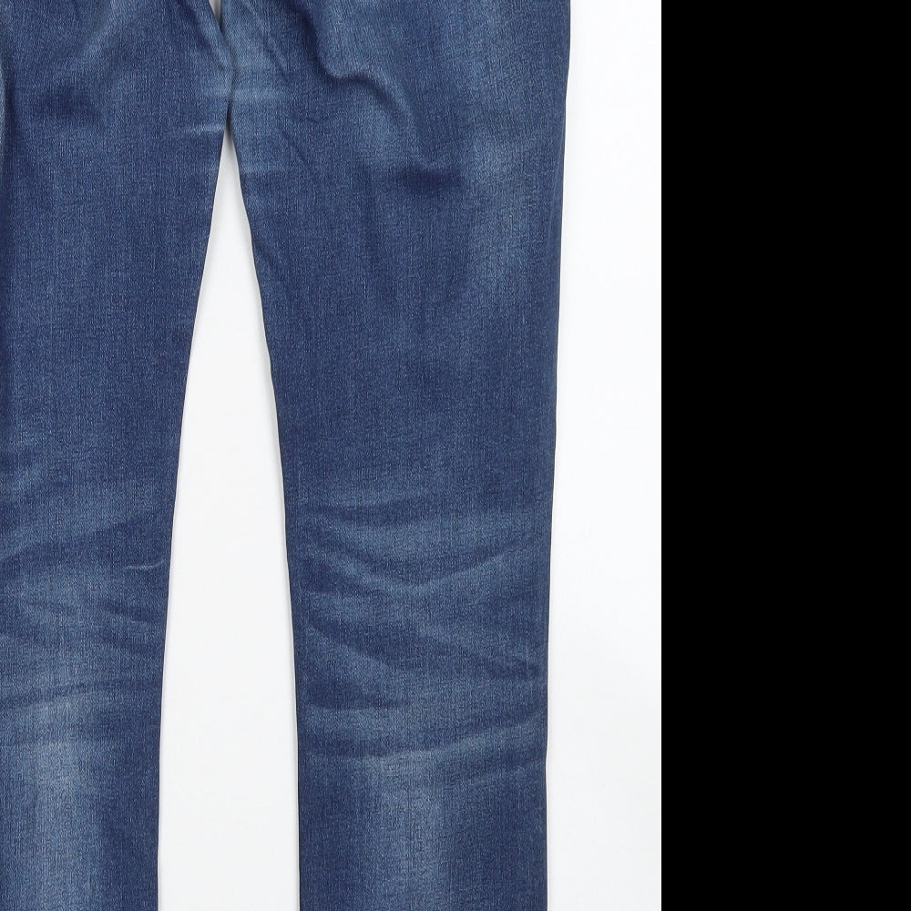 Womens UK Size 32 in Diverse Regular Fit Skinny Blue Jeans
