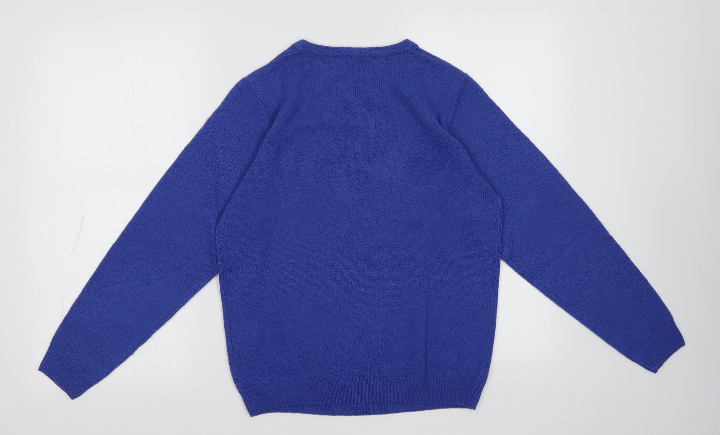 Womens UK Size S EWM Blue Pullover Jumper