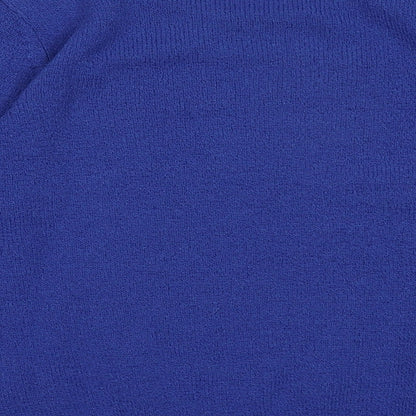 Womens UK Size S EWM Blue Pullover Jumper