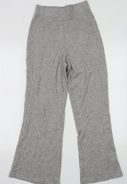 Zara Womens Grey  Polyester Capri Trousers Size S L28 in Regular