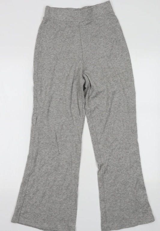 Zara Womens Grey  Polyester Capri Trousers Size S L28 in Regular