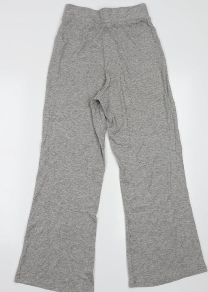 Zara Womens Grey  Polyester Capri Trousers Size S L28 in Regular