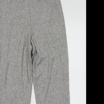 Zara Womens Grey  Polyester Capri Trousers Size S L28 in Regular