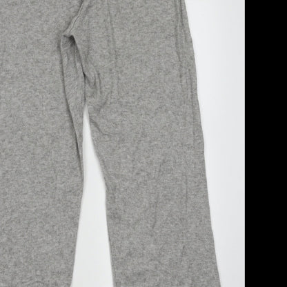 Zara Womens Grey  Polyester Capri Trousers Size S L28 in Regular