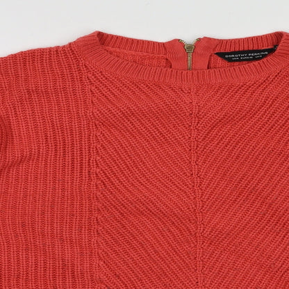 Womens UK Size 18 Dorothy Perkins Pink Pullover Jumper