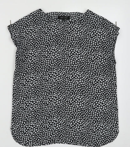 Womens UK Size 8 New Look Black Basic Tank