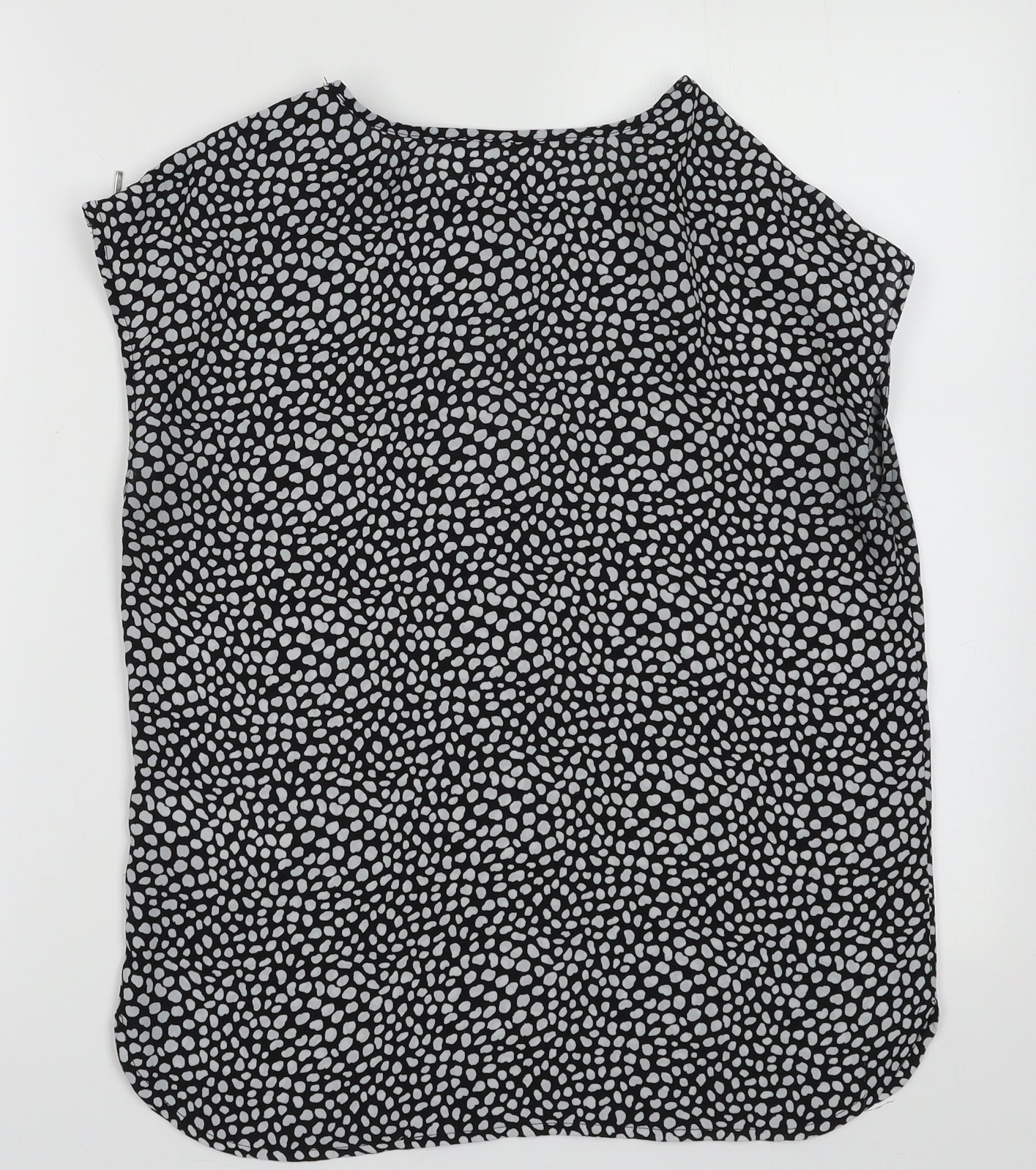 Womens UK Size 8 New Look Black Basic Tank