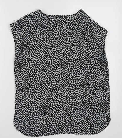 Womens UK Size 8 New Look Black Basic Tank