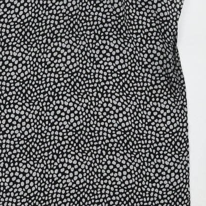 Womens UK Size 8 New Look Black Basic Tank
