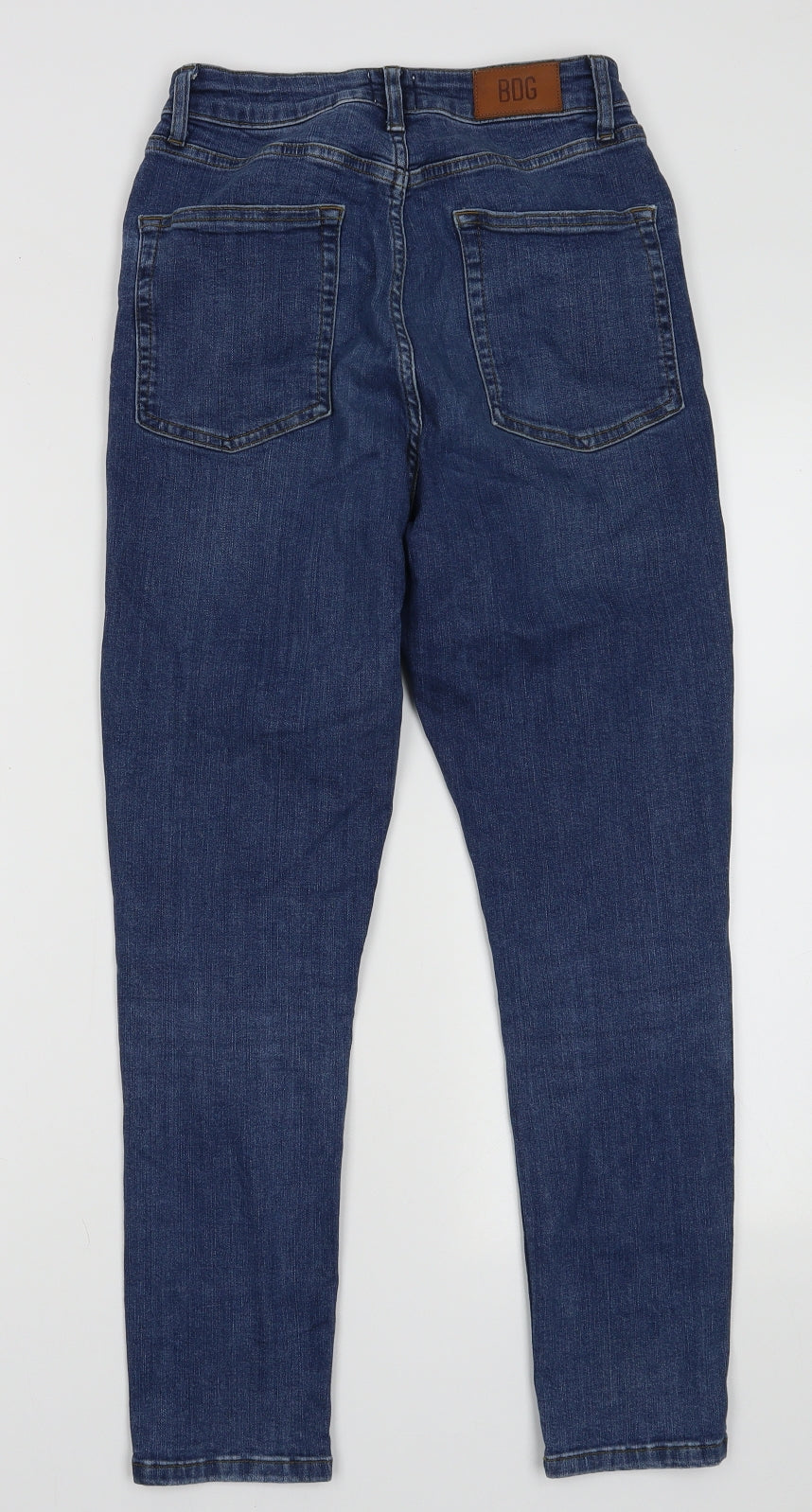 Urban Outfitters Womens Blue  Cotton Skinny Jeans Size 28 L30 in Regular Button