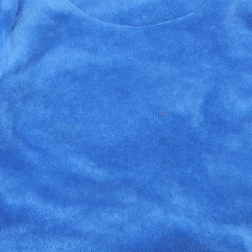 Chill Out Boys Blue Solid Polyester  Pyjama Top Size 4-5 Years