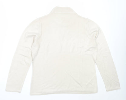Womens UK Size M Bonmarché Beige Pullover Jumper