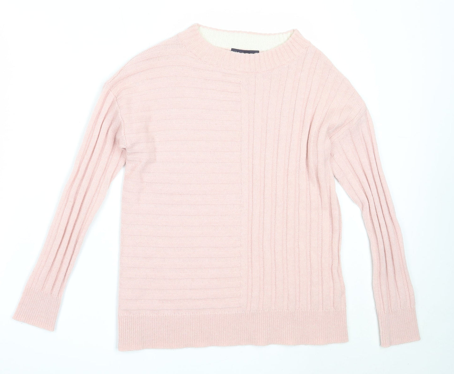 Womens UK Size S Marks and Spencer Pink Pullover Jumper