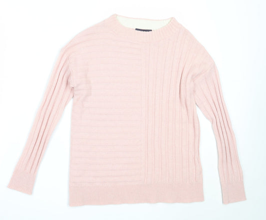 Womens UK Size S Marks and Spencer Pink Pullover Jumper