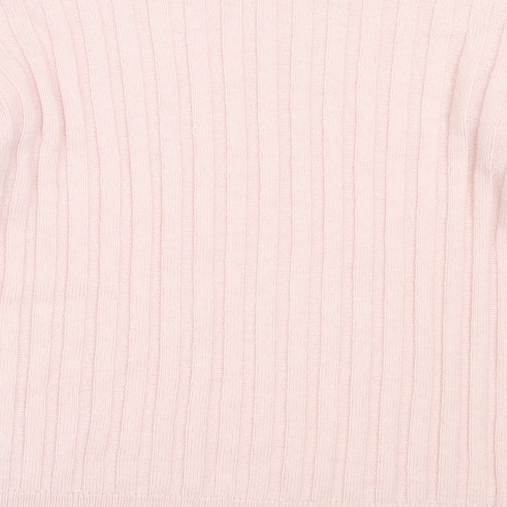 Womens UK Size S Marks and Spencer Pink Pullover Jumper