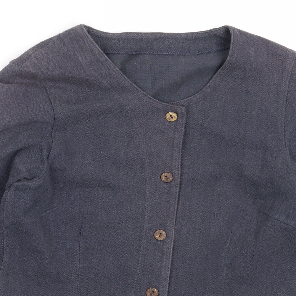 Womens UK Size S Preworn Blue Jacket