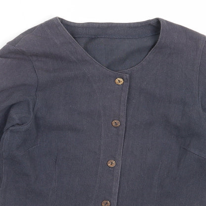 Womens UK Size S Preworn Blue Jacket