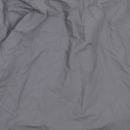 Taylor & Wright Mens Grey  Cotton  Button-Up Size 17 Collared