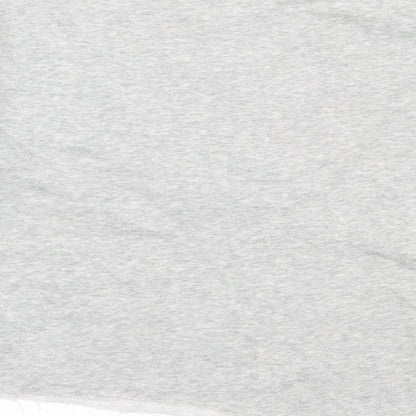 H&M Womens Grey  Cotton Pullover Sweatshirt Size M