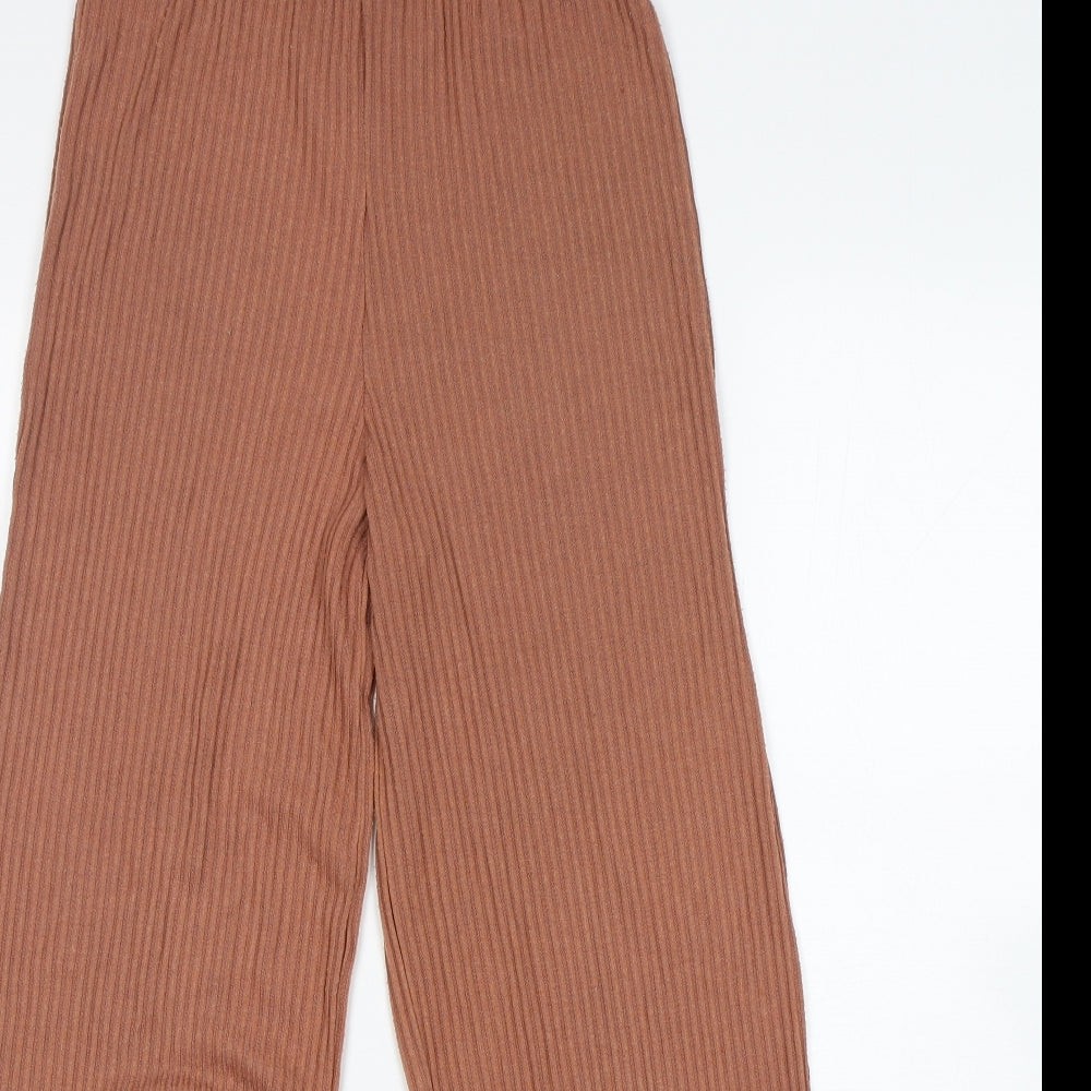 Chelsea Peers  Womens Brown  Polyester Sweatpants Trousers Size S L29 in Regular