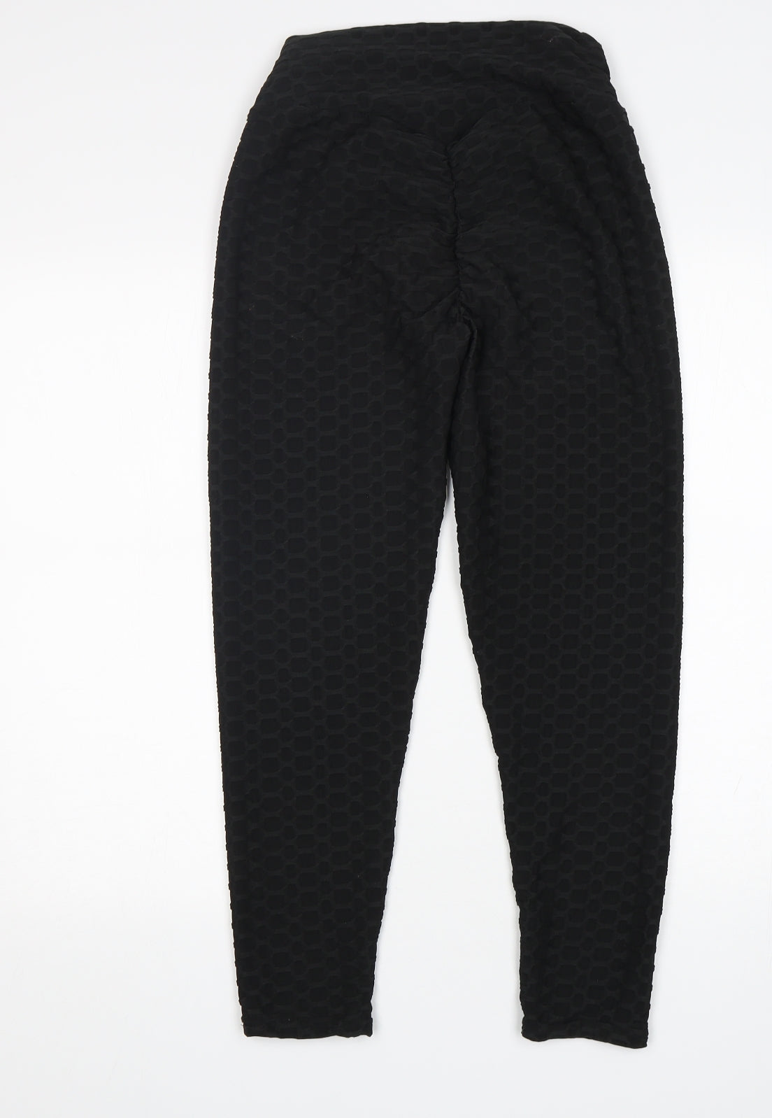 Preworn Womens Black   Compression Leggings Size M L25 in Regular