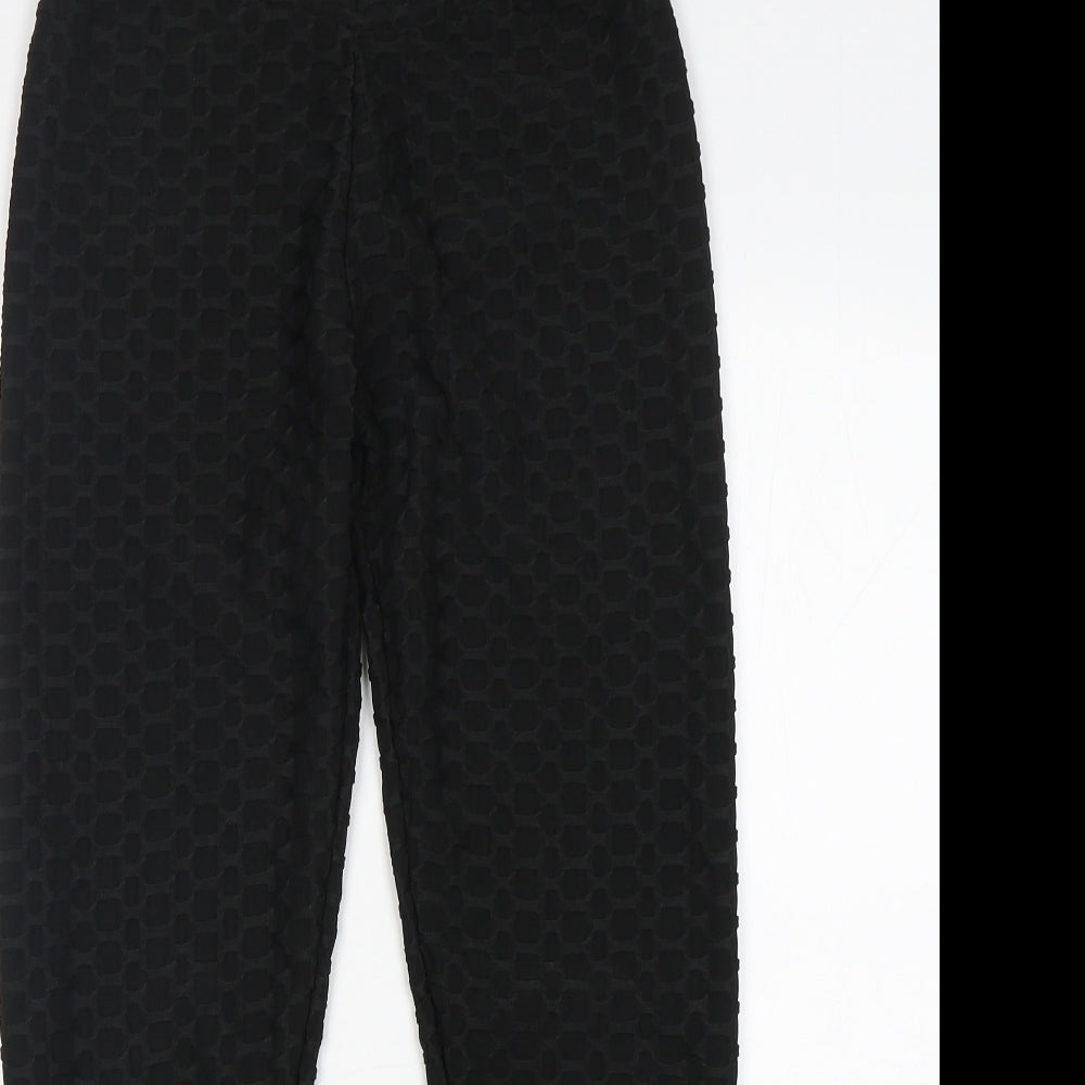 Preworn Womens Black   Compression Leggings Size M L25 in Regular