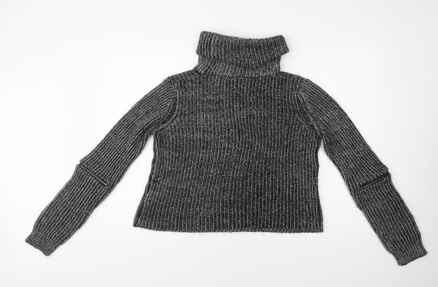 Womens UK Size L TALLY WEiJL Grey Pullover Jumper