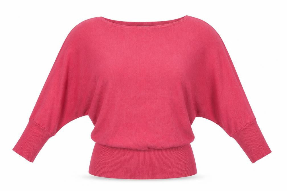 Womens UK Size 10 H&M Pink Pullover Jumper