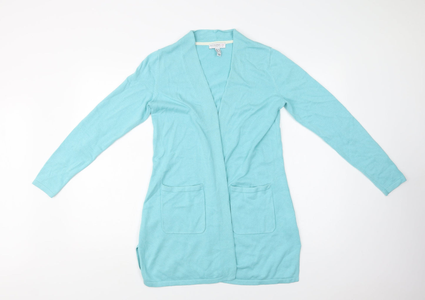 Womens UK Size XS Isaac Mizrahi Blue Cardigan Jumper