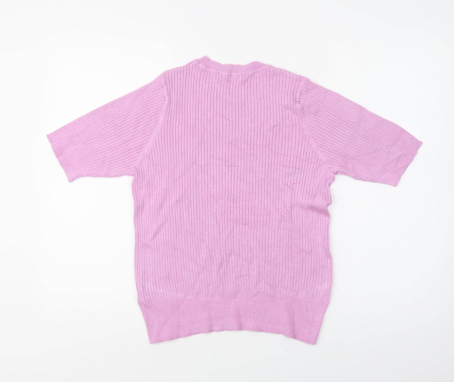 Womens UK Size 14 M&S Purple Pullover Jumper