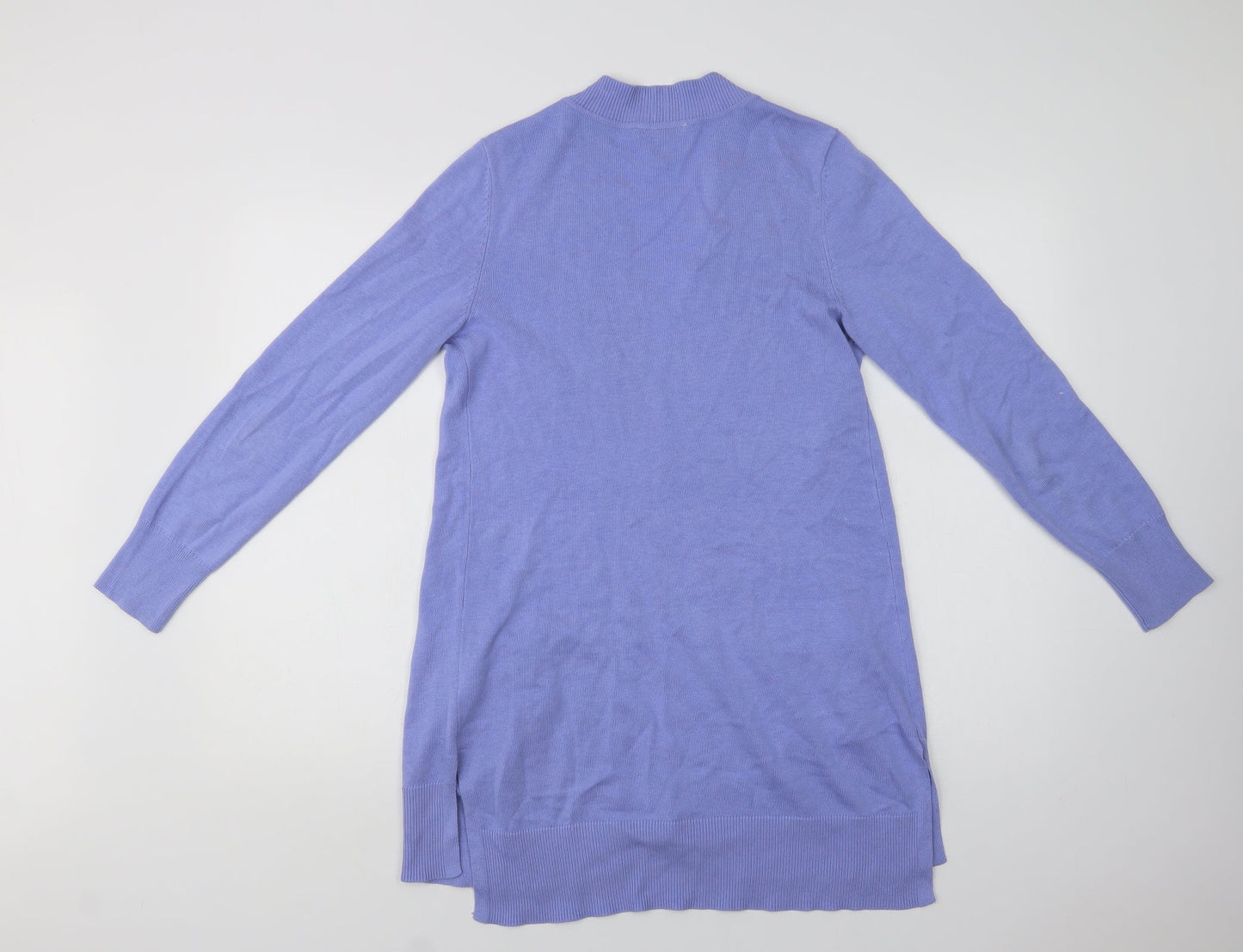 Womens UK Size XS Isaac Mizrahi Purple Cardigan Jumper