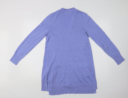 Womens UK Size XS Isaac Mizrahi Purple Cardigan Jumper