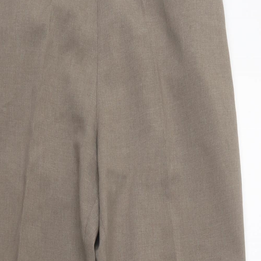 Womens UK Size M Saira Regular Fit  Beige Trousers