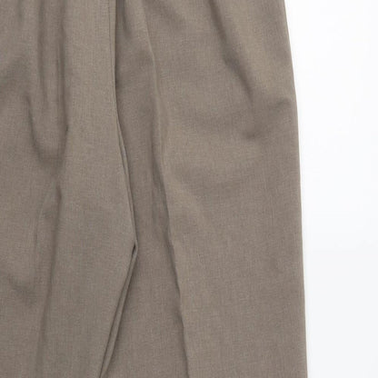 Womens UK Size M Saira Regular Fit  Beige Trousers