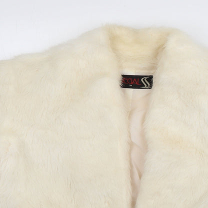 Segal Womens Ivory   Jacket  Size 10