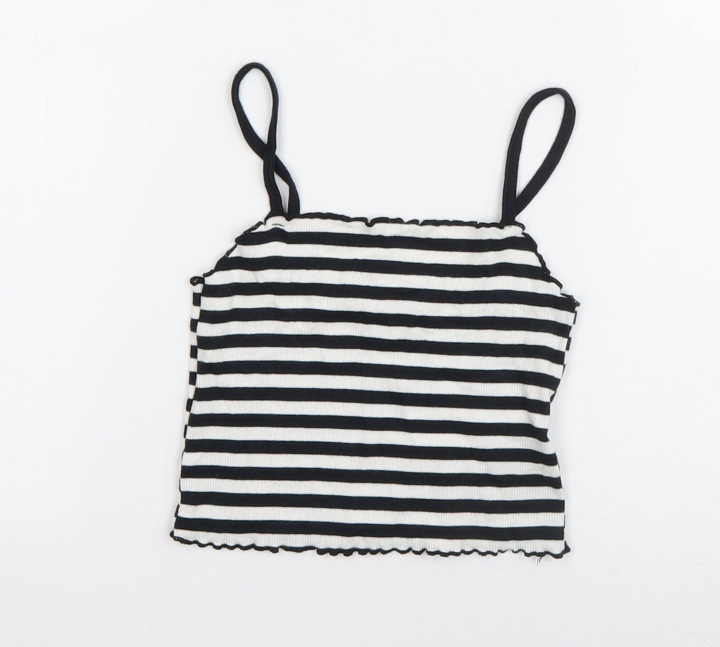 Womens UK Size 6 Topshop Blue Basic Tank
