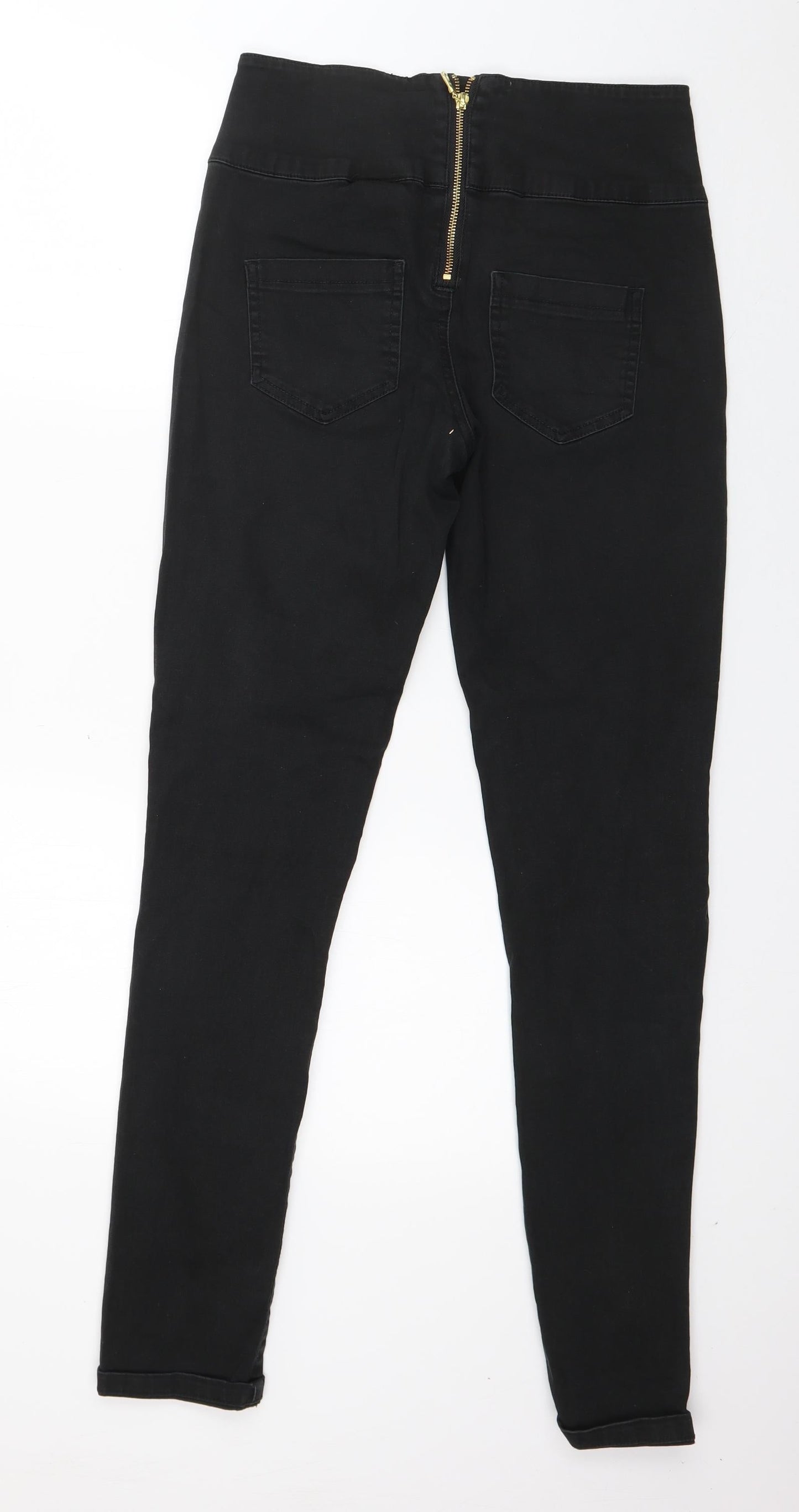 Womens UK Size 28 in Pieces Regular Fit Skinny Grey Jeans
