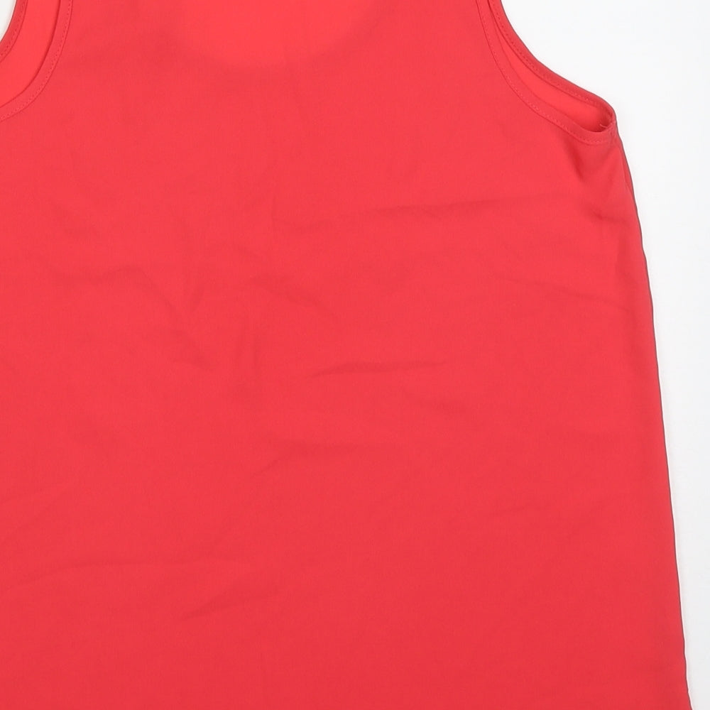 Womens UK Size 8 Atmosphere Pink Basic Tank