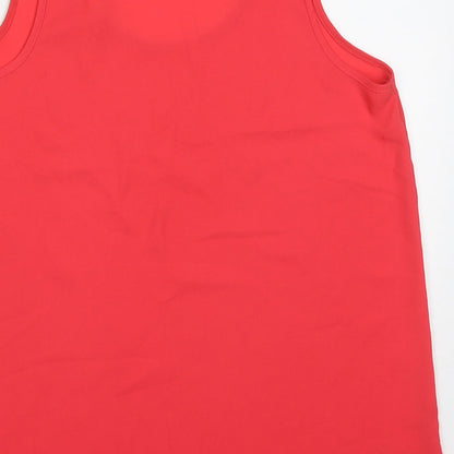 Womens UK Size 8 Atmosphere Pink Basic Tank