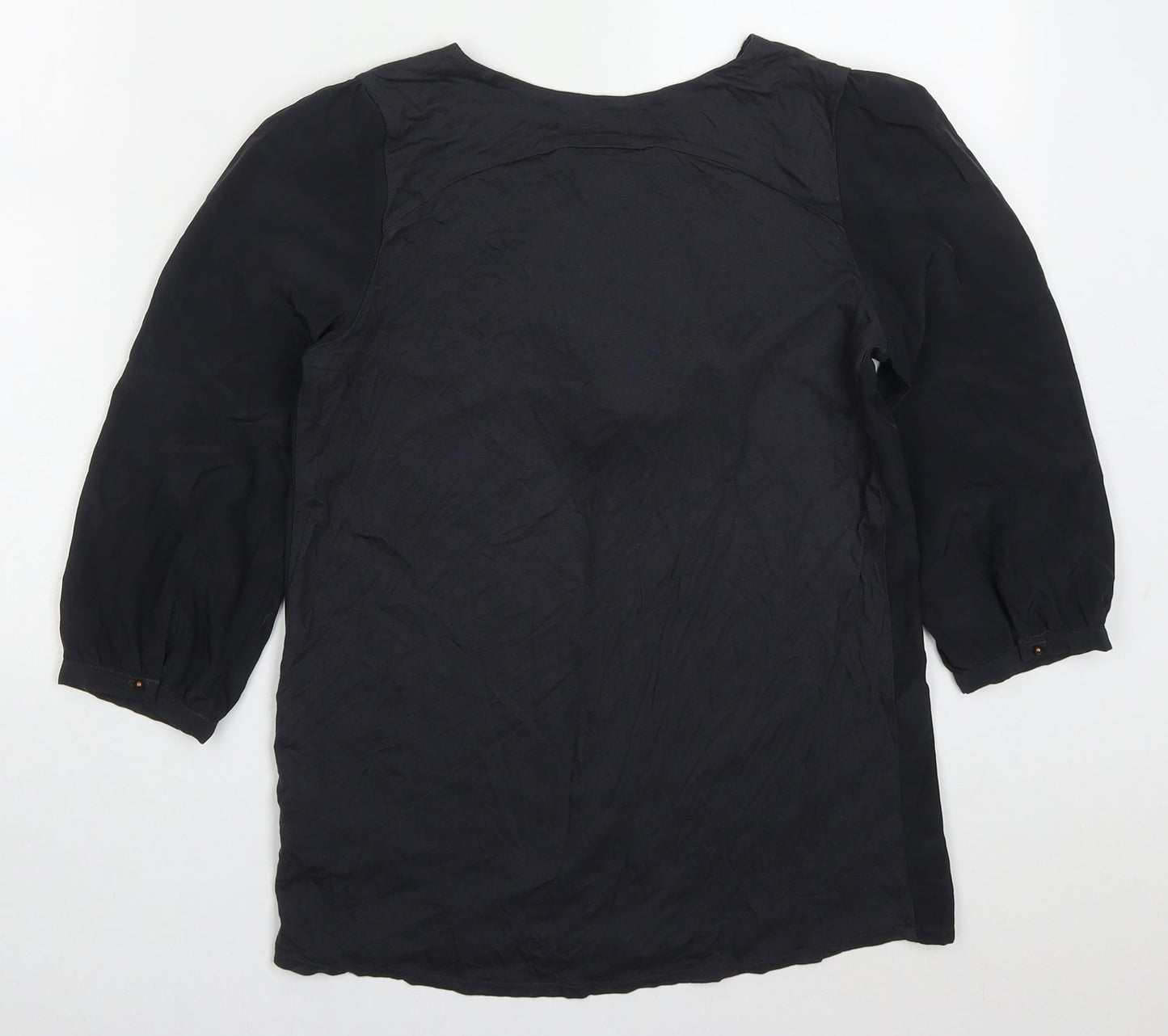 Womens UK Size 6 NEXT Grey Basic Blouse