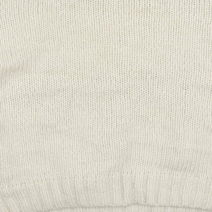 Womens UK Size M New Look Beige Pullover Jumper