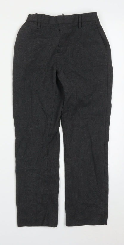 NEXT Boys Grey  Viscose Dress Pants Trousers Size 10 Years  Regular