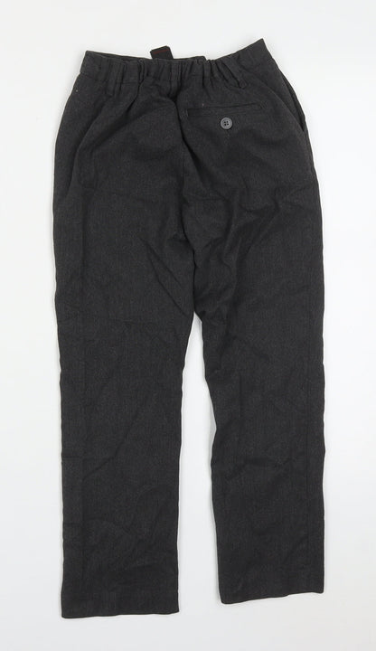 NEXT Boys Grey  Viscose Dress Pants Trousers Size 10 Years  Regular