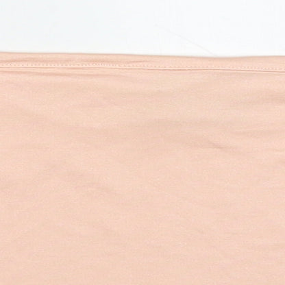 Womens UK Size M Oasis Pink Cropped Tank