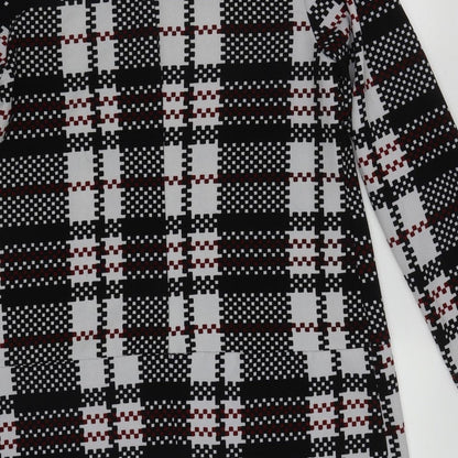 Atmosphere Womens Multicoloured Check Polyester Shift  Size 14  Round Neck Pullover