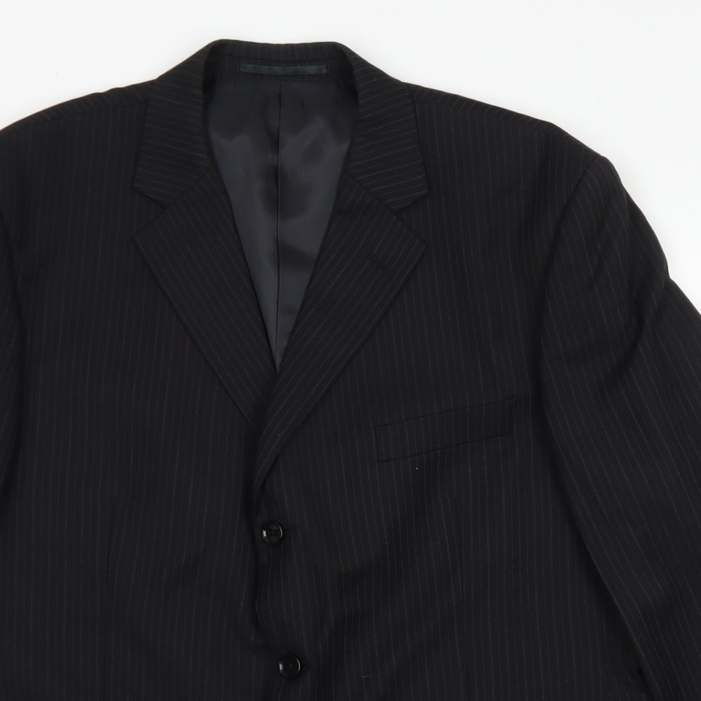 Mens UK Size 44 Sovereign Regular Black Suit Jacket