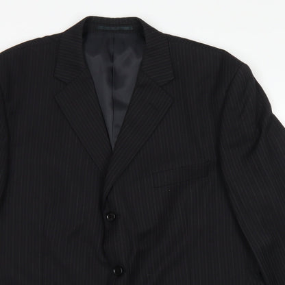 Mens UK Size 44 Sovereign Regular Black Suit Jacket